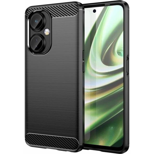 OnePlus Nord CE 3 Mobilskal Carbon Silicone - Svart