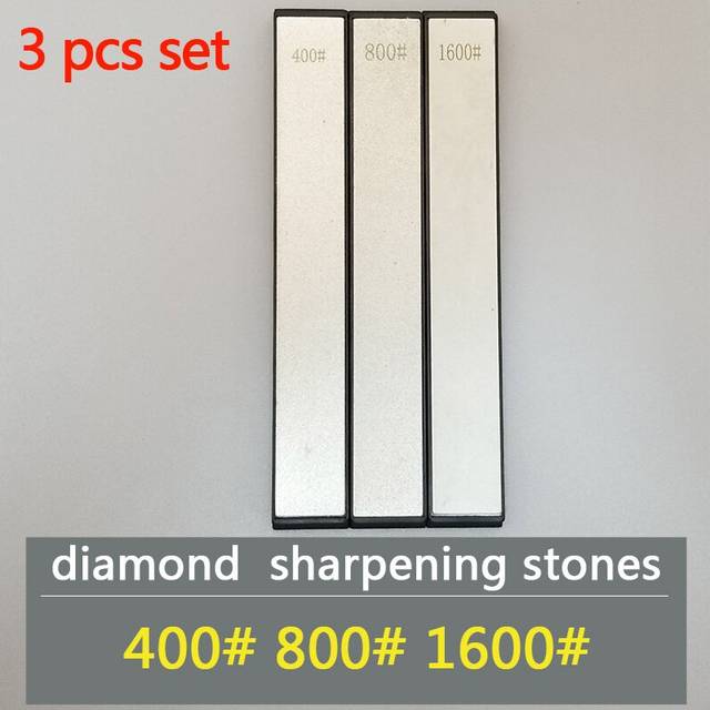 (a-400 800 1600 grit sharpening stone) New120-1600 grit diamond sharpening stone knife sharpener grinding stone kitchen tools  knife sharpening system
