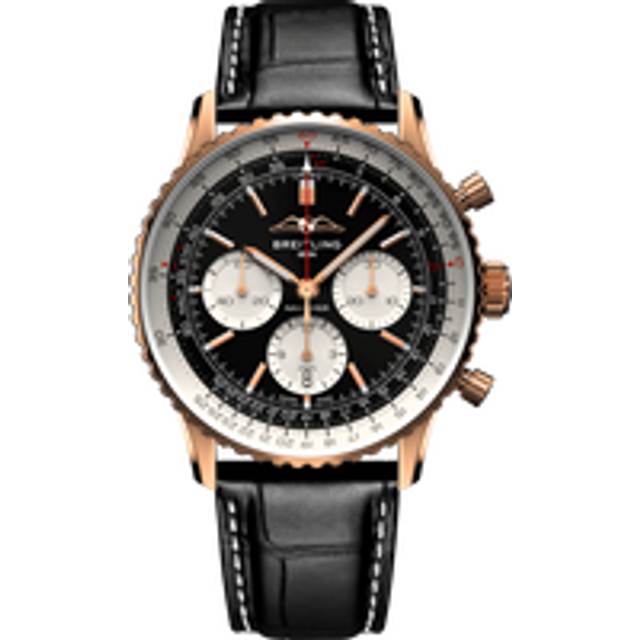 Breitling Navitimer B01 Chronograph 43 18K Red Gold Watch