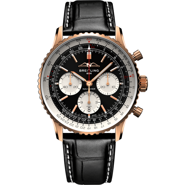 Breitling Navitimer B01 Chronograph 43 18K Red Gold