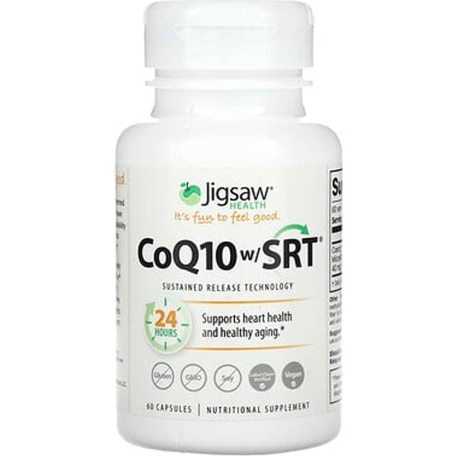 Jigsaw Health  CoQ10 w/ SRT  100 mg  60 Capsules