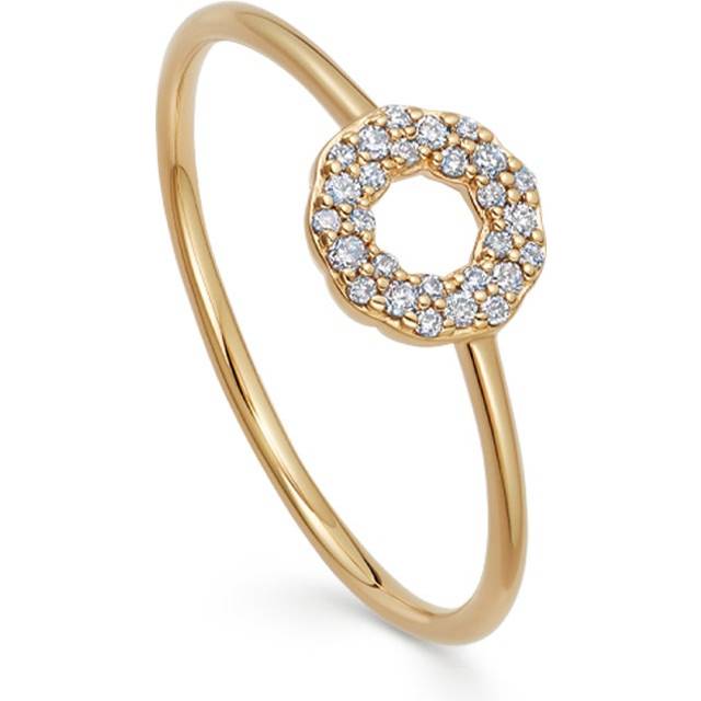Solid Gold Asteri Natural Diamond Ring