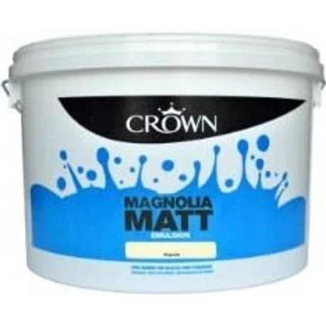 Crown 10L - Standard Matt Emulsion - Magnolia