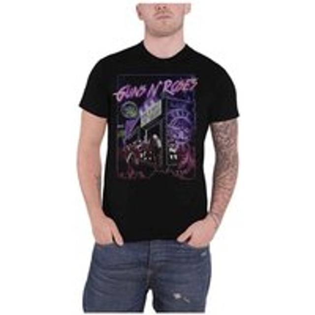 (XXL, Black) Guns N Roses Unisex Adult Sunset Boulevard T-Shirt