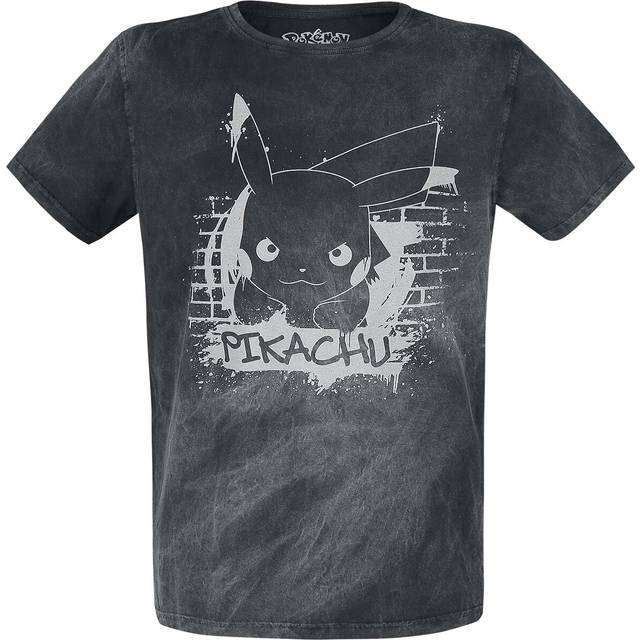 Pokémon - gaming T-Shirt - Pikachu - Graffiti - S to 3XL - for Men - black - EMP Exclusive Merchandise!