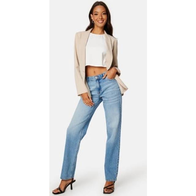 Low Waist Straight Jeans