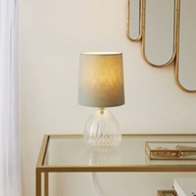 Cherie Glass Table Lamp - Lilypad