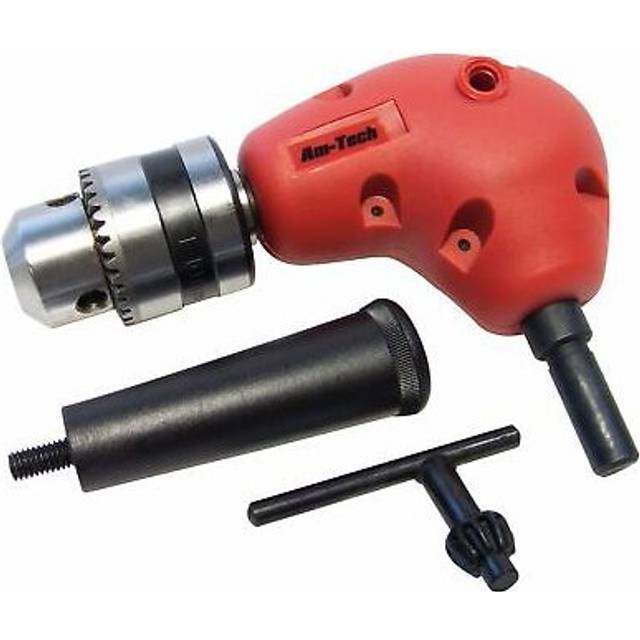 "3/8"" RIGHT ANGLE DRILL ATTACHMENT 10MM CHUCK KEY ADAPTER HEAVY DUTY CT0999"