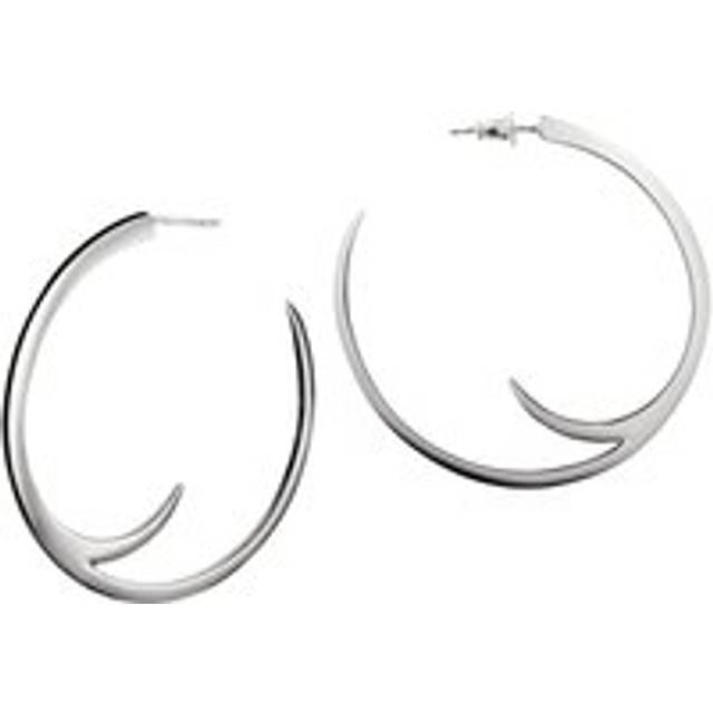 Shaun Leane Sabre Sterling Silver Cat Claw Statement Hoop Earrings - TITLE Silver