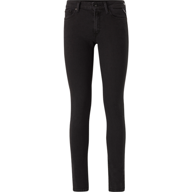 Replay Skinny fit jeans för kvinnor, New Luz, 098 svart, 23W x 32L