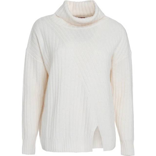 Max Mara Studio Women's Abile Wool And Cashmere Sweater in Panna | Size Small | ABILE2363660433600 Color 003 (S)