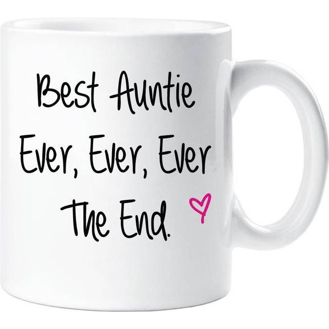 60 Second Makeover Best Auntie Ever Ever Ever The End Mug Mothers Day Gift Cup Ceramic Christmas Birthday