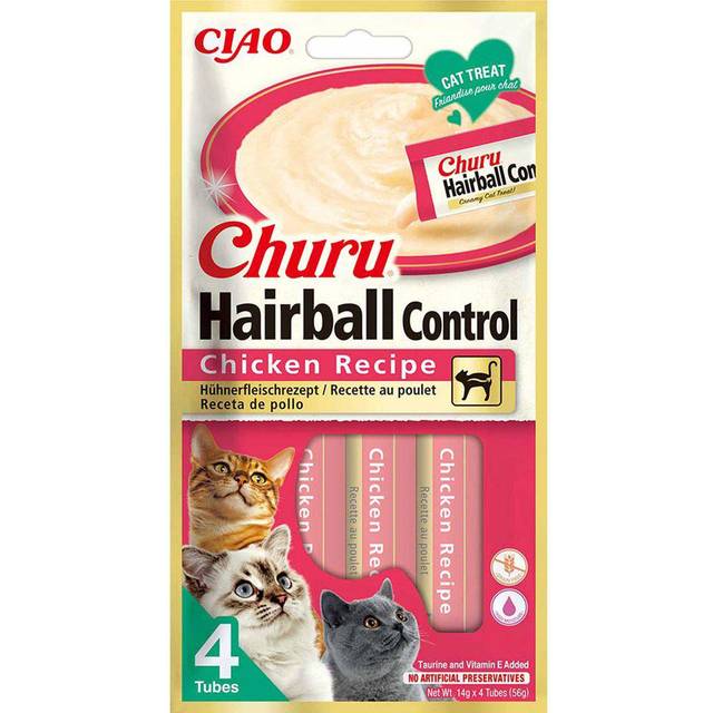 Churu Hairball Control Chicken - 4 st