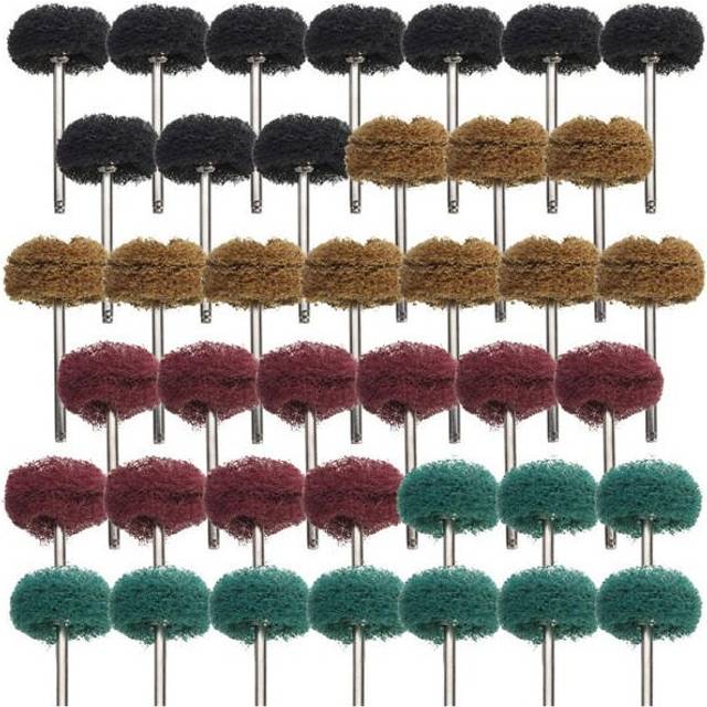 40pcs 25mm Wheel Grinding Buffing Polishing Wheels Set for Dremel