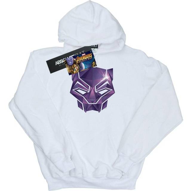 Marvel Mens Avengers Infinity War Black Panther Geometric Hoodie L