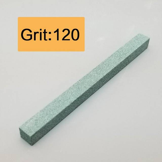 (a-120 sharpener) New White Corundum Square Strip Sharpening Stone  Knife Sharpner Fixed Angle Sharpener Sharpening System Whetstone Kitchen Tools