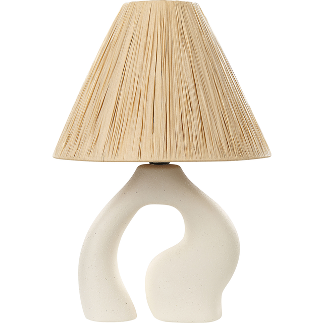 Table Lamp BARBAS Ceramic Natural