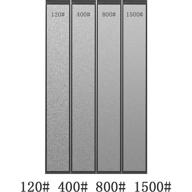 (a-Diamond 4Pcs Diamond) Diamond 240 400 600 1000# professional Diamond sharpening stone knife sharpener Fixed angle knife sharpener stone whetstone
