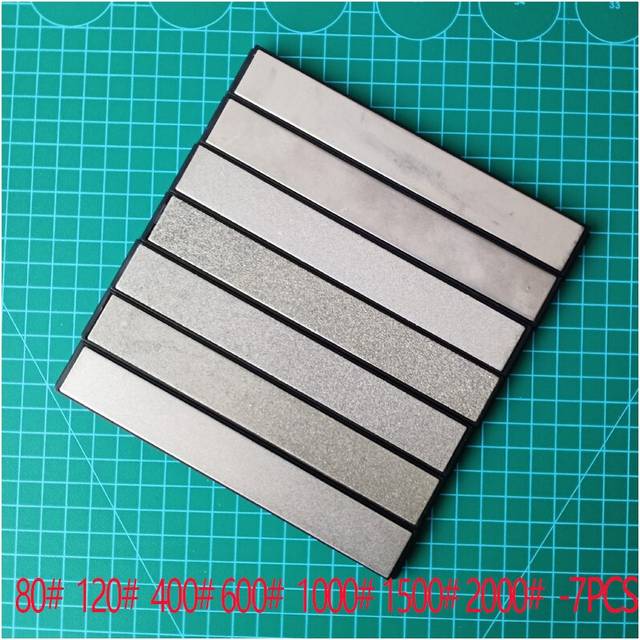 (a-7JIN) Diamond whetstone for Ruixin pro knife sharpener sharpening stone diamond Bar Oil stone 80-3000# KME Edge pro
