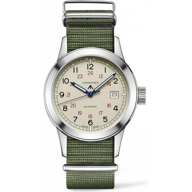Longines Watch Heritage Military COSD D - Silver