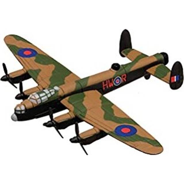 CS90651 Showcase Flying Aces Avro Lancaster Model Airplane - Diecast Planes & Aircraft Models for Ages 6+, Die Cast Plane, Toy Airplanes - Gift for