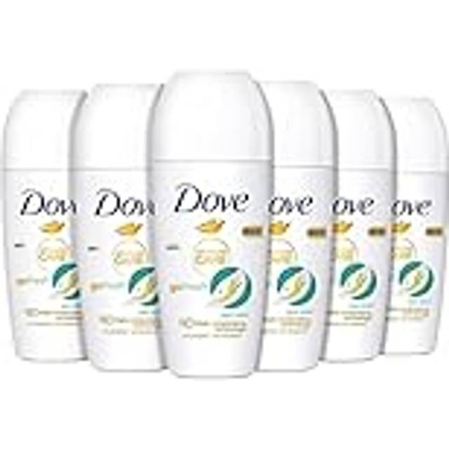 Dove, Deodorant Roll On Advanced Care Päron och Aloe, Antiperspirant Deodorant, Delikat Formel med Triple Moisturizing Action, Skydd upp till 48 timmar, Deodorant för män och kvinnor, 6 stycken på 50