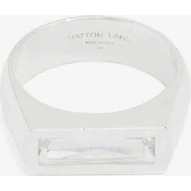 Hatton Labs Baguette Ring (Silver - 10) - Size Clothing & Accessories > Jewelry