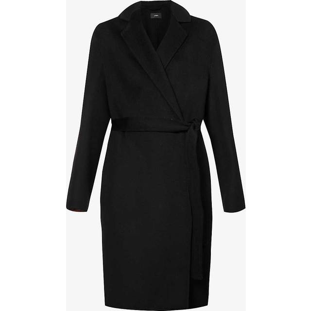 Joseph Black Cenda Long Coat - Black - FR 38