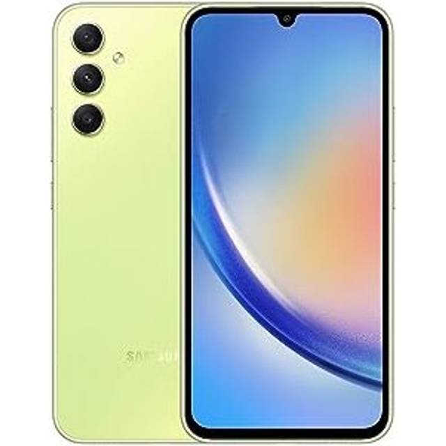 Samsung Galaxy A34 (A346E DSN) (128GB+6GB, Awesome Lime)