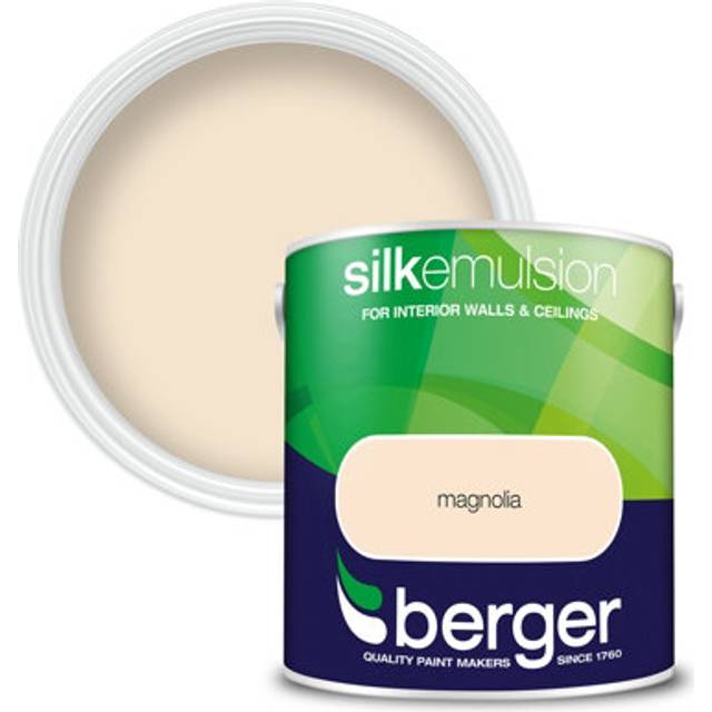 Berger Walls & Ceilings Magnolia Silk Emulsion Paint 2.5L