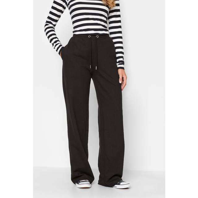 Lts Tall Black Wide Leg Joggers Long > 16 Lts | Tall Women's Joggers - Long 16