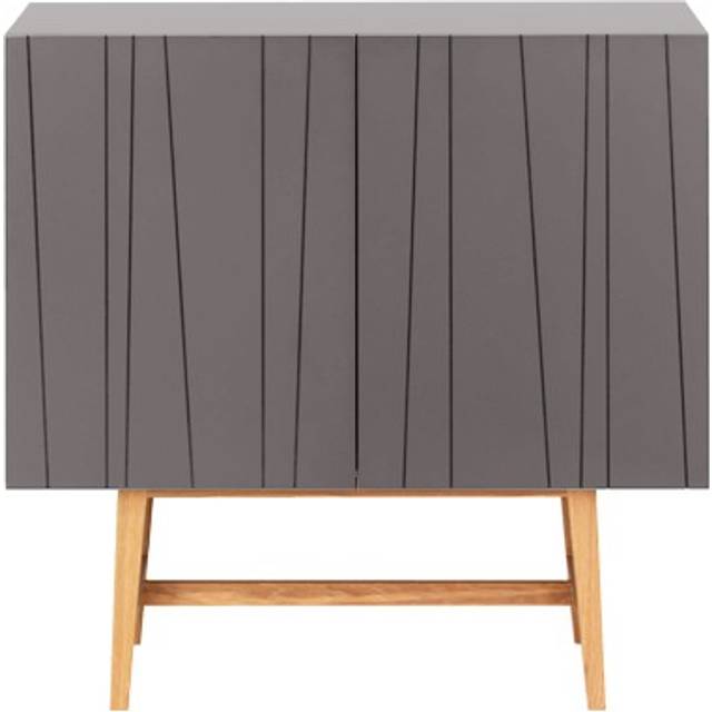 Asplund Vass 60 90 sideboard storm grey, vit ek p2 stativ