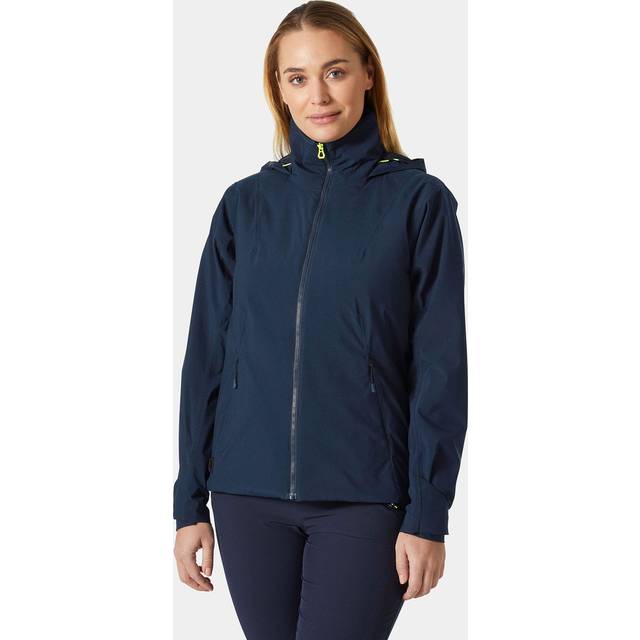 Helly Hansen Dam HP Racing Lifaloft™ Seglarjacka Med Huva Marinblå M - Navy Marinblå