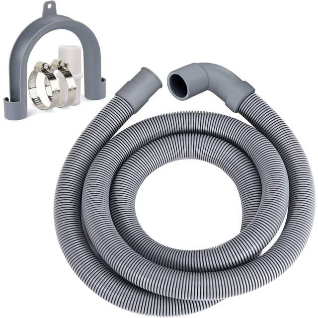 Washing Machine Hose Drain Hose Washing Machine 2.5M Drain Hose Extension for Washing Machines Dishwashers Dryers