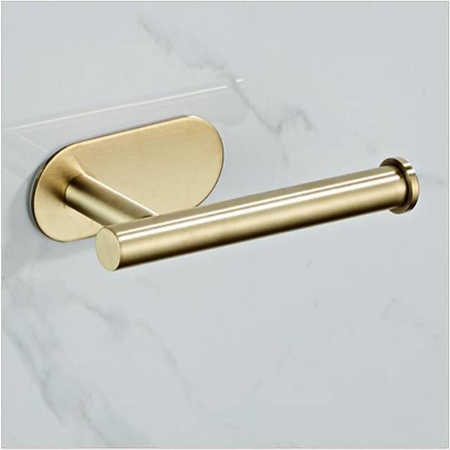 (a-brush gold) Brushed Gold Toilet Paper Holder wc paper holder Toilet Paper Holder for Bathroom Accessories Accessories Stainless Steel