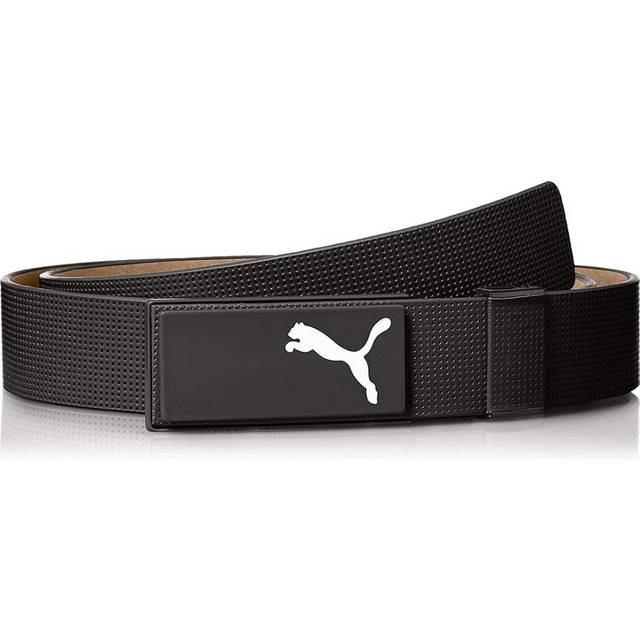 Puma All In One CTL Black Buckle Mens Belt 053207 01 Leather - One Size