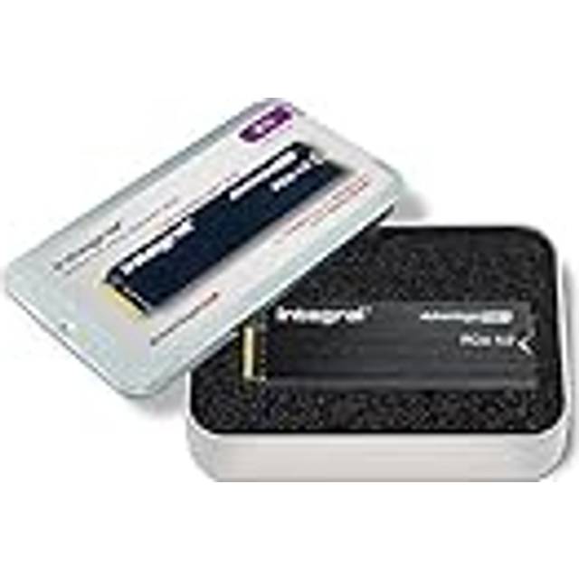 Integral Advantage PRO-1 4 TB SSD NVME M.2 2280 PCIe Lightning-Fast Gen4x4 R-7400MB/s W-6700MB/s Solid State-Drive inbyggd kylfläns kompatibel med PS5