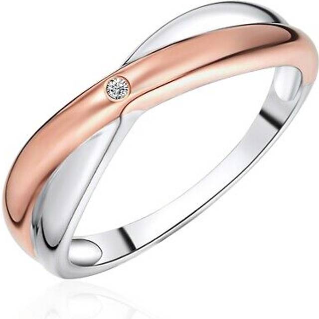 Rafaela Donata Womens Female Sterling Silver Ring - Size P