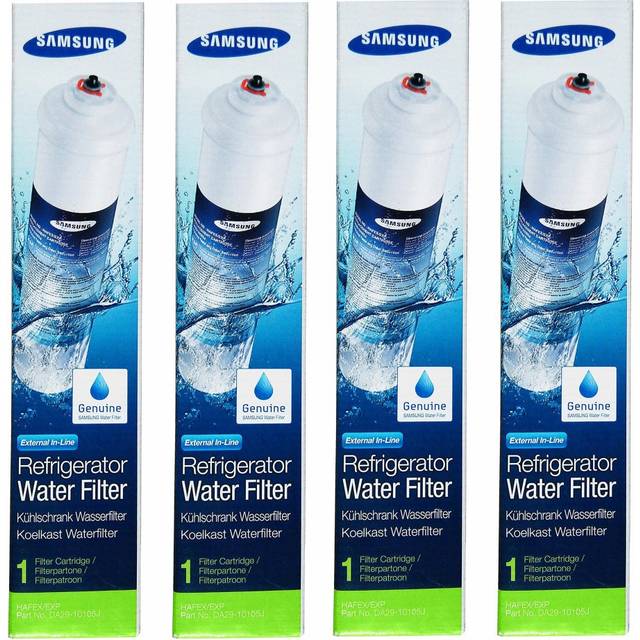 Samsung DA29-10105J Vattenfilter för Samsung Kylskåp, 2 st, Vit
