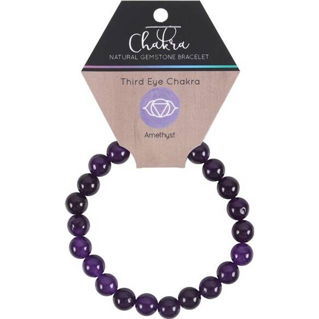 Third Eye Chakra Amethyst Gemstone Bracelet