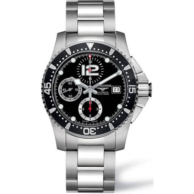 Longines Watch HydroConquest Mens D - Black