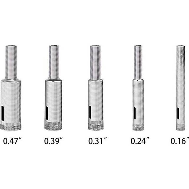 Glass Drill Bit Set- Drill Bits Glass Extractor Remover Tool