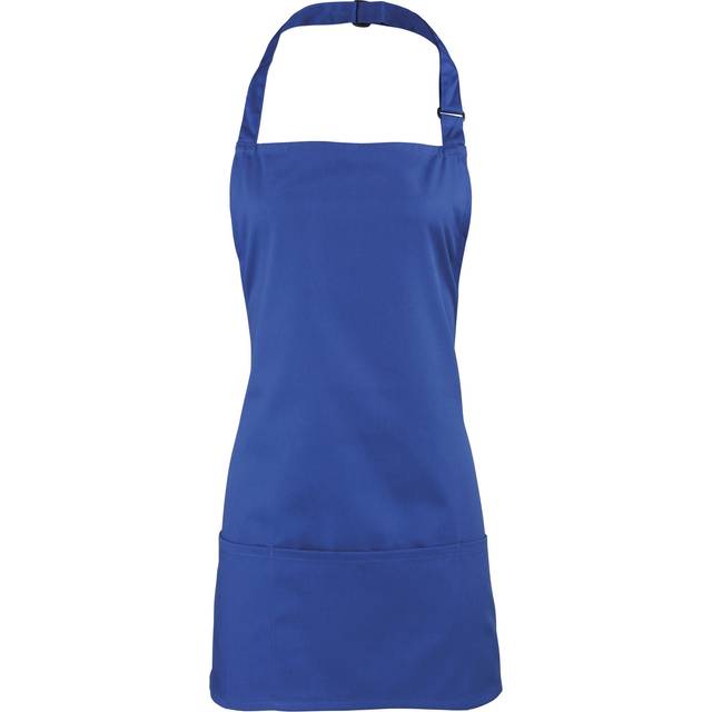 (One Size, Royal) Premier Colours 2-in-1 Apron / Workwear (Pack of 2)