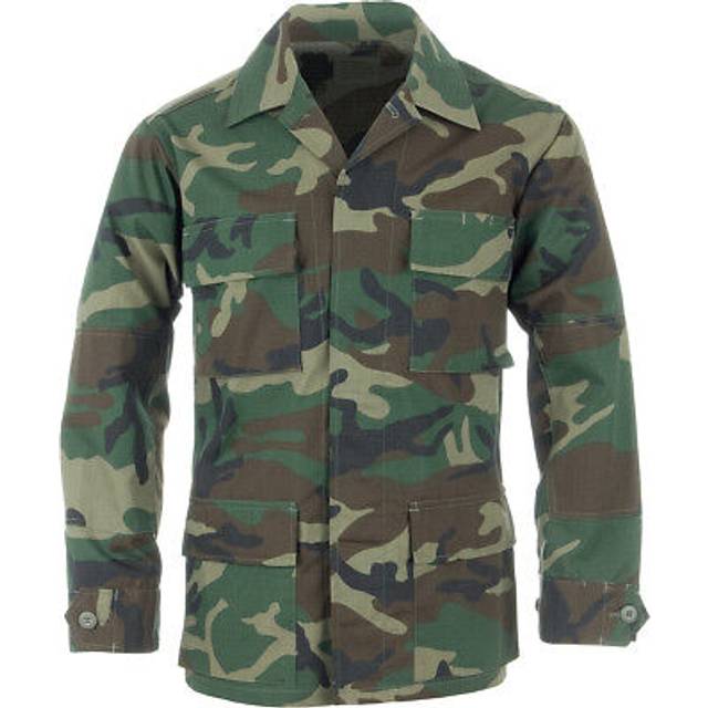 Military sweatshirt Mil-Tec Teesar BDU Rip-Stop - Woodland