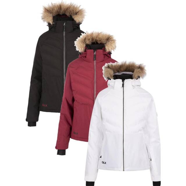 DLX Womens Gaynor Ski Jacket - White