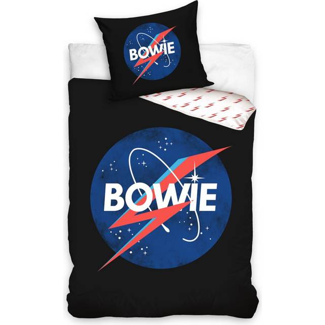 David Bowie Single Cotton Duvet Cover - European Size