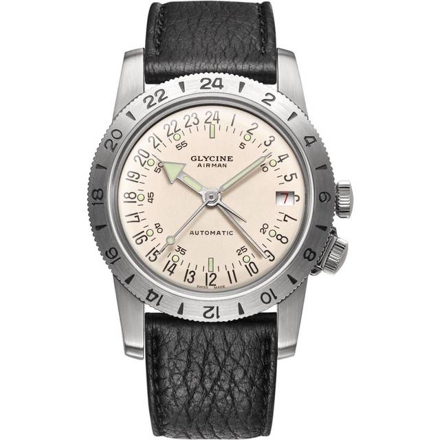 Glycine Watch Airman N.1 GMT - Silver