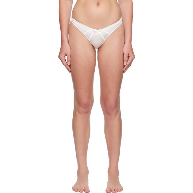 Agent Provocateur White Mercy Thong - 100000 Ivory - 5