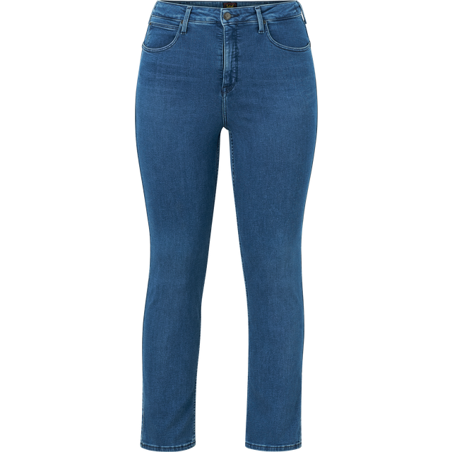 Lee Plus - Jeans Classic Straight PLU - Blå