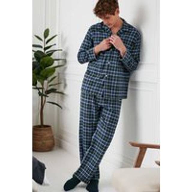 British Boxers Tartan Brushed Cotton Pyjamas